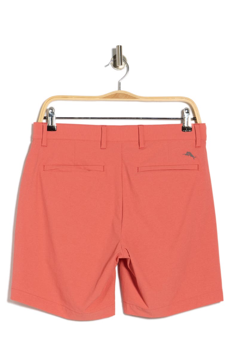 Tommy Bahama Chip Shot IslandZone<sup>®</sup> Stretch Nylon Blend Ripstop Shorts, Alternate, color, Red Ginger