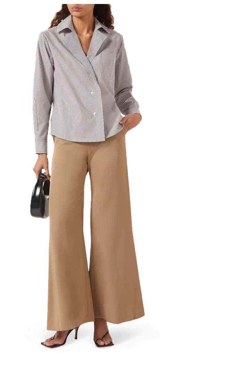 NO PISE LA GRAMA Daniela Shirt, Alternate, color, Black Stripes