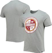 '47 Men's '47 Gray Washington Commanders Imprint Super Rival T-Shirt