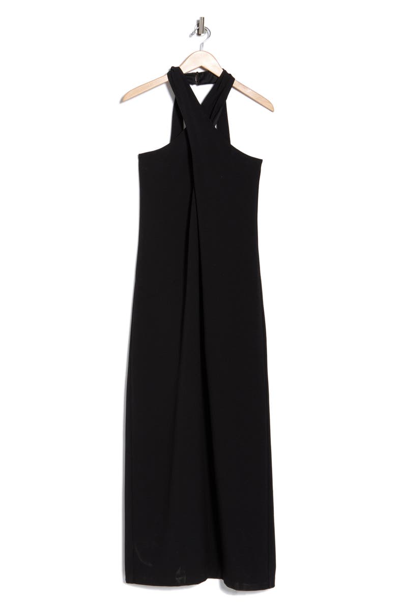 Julia Jordan Halter Dress, Alternate, color, Black