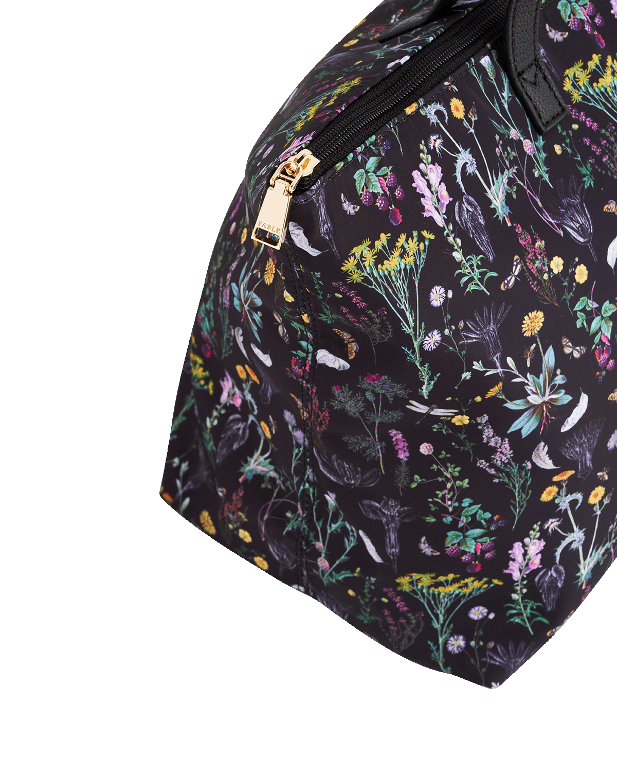 Fable England Wilderness Large Black Grab Tote, Alternate, color, Black