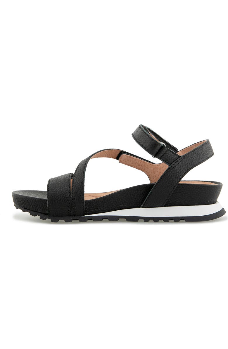 Jambu Liza Casual Wedge Sandal, Alternate, color, Black