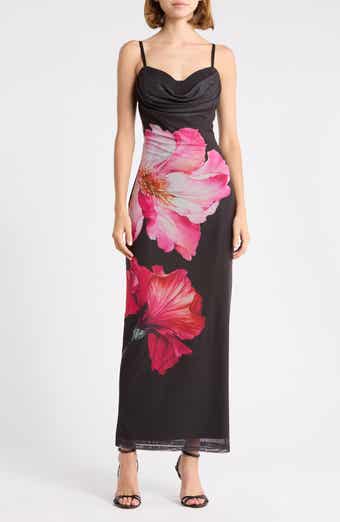 Cowl Neck Maxi Dress