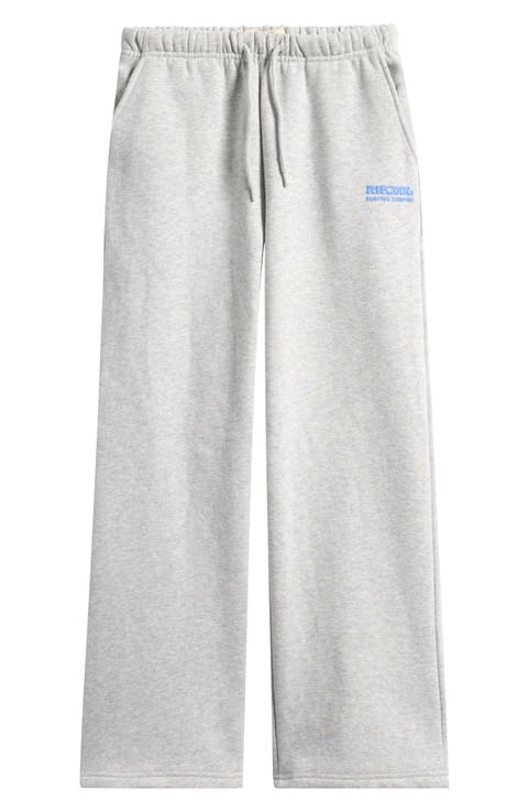 Kids' Surf Puff Paint Wide Leg Sweatpants (Big Kid)