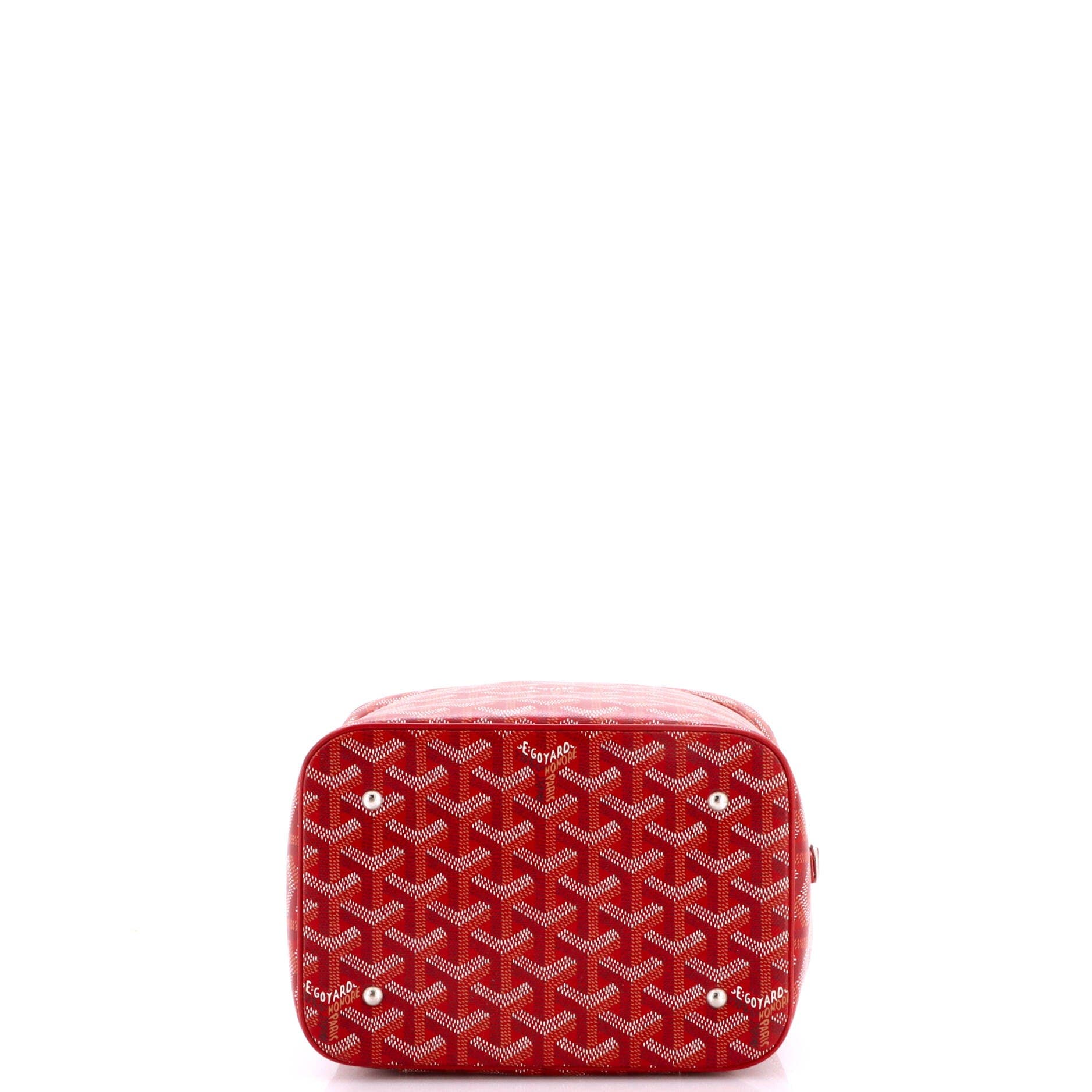 Muse Vanity Case Coated Canvas, Alternate, color, Red