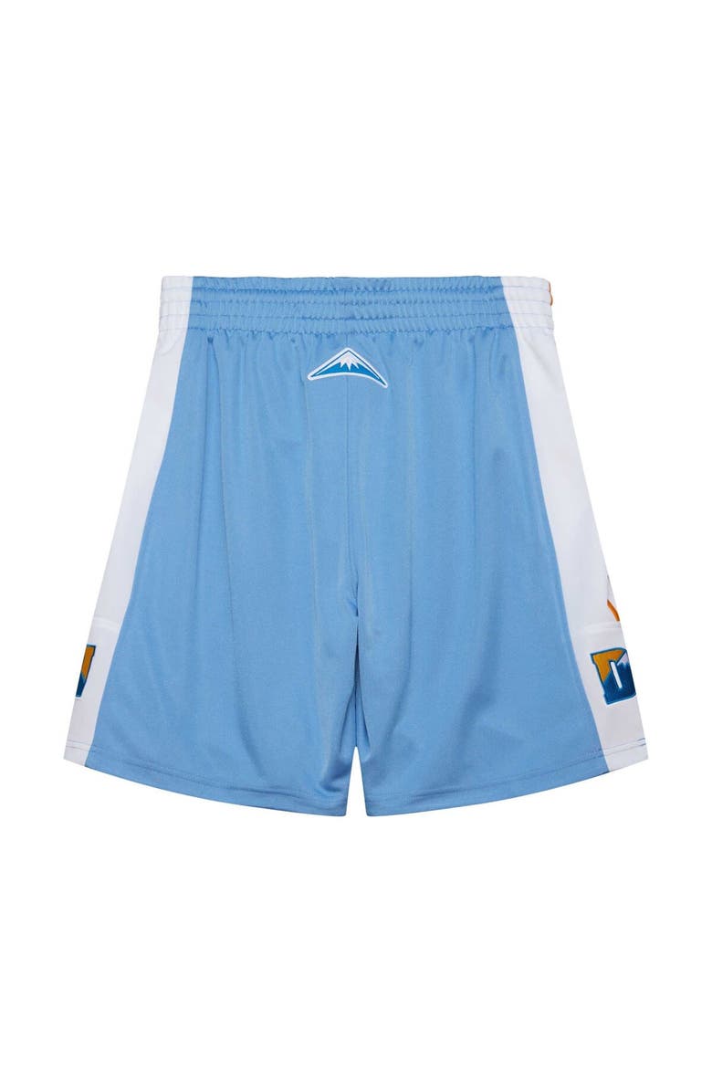 Mitchell & Ness Men's Mitchell & Ness Powder Blue Denver Nuggets Hardwood Classics 2003/04 Authentic Shorts, Alternate, color, 