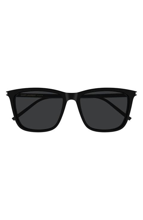 56mm Rectangular Sunglasses