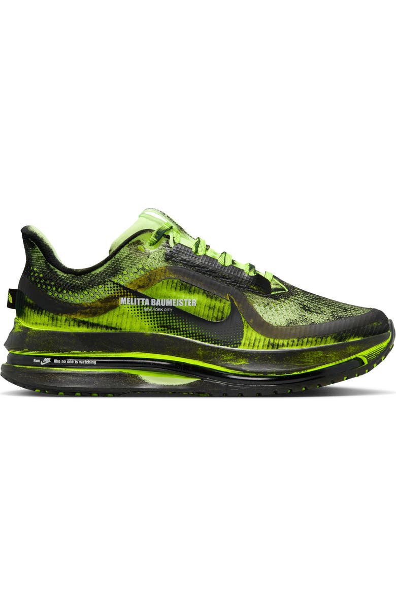 Nike x Melitta Baumeister Pegasus Premium Running Shoe, Alternate, color, Volt/ Black-Cyber-Off White
