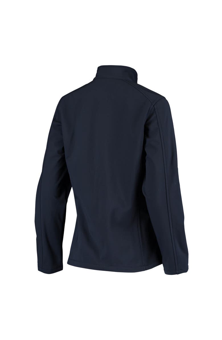 DUNBROOKE Women's Navy Denver Broncos Full-Zip Sonoma Softshell Jacket, Alternate, color,