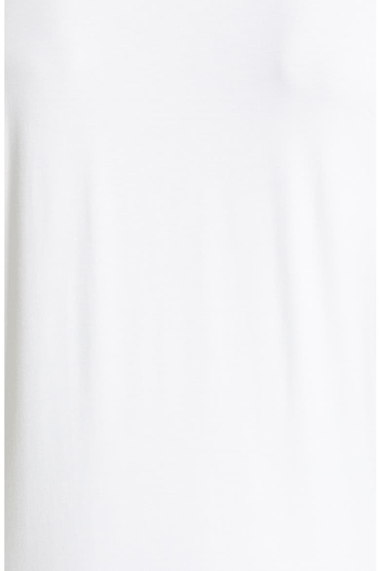 Men's Solid White Stretch Viscose T-Shirt, Alternate, color, SOLID WHITE