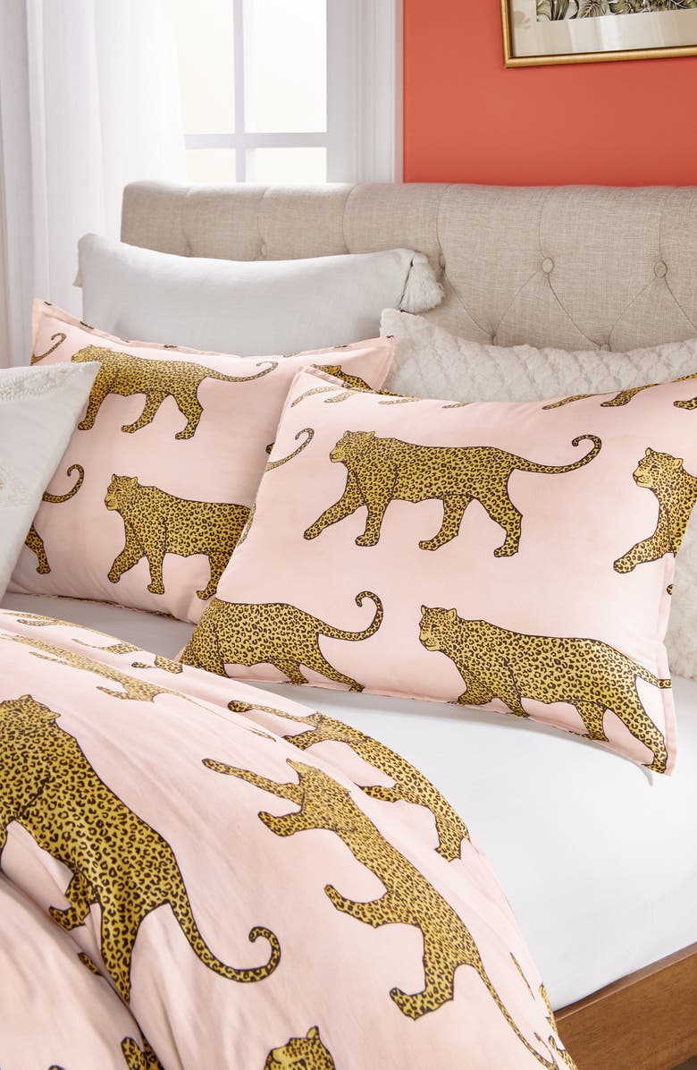 Peri Home Catwalk Leopard Comforter & Sham Set, Alternate, color,
