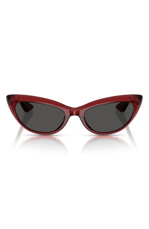 53mm Khaite Cat Eye Sunglasses