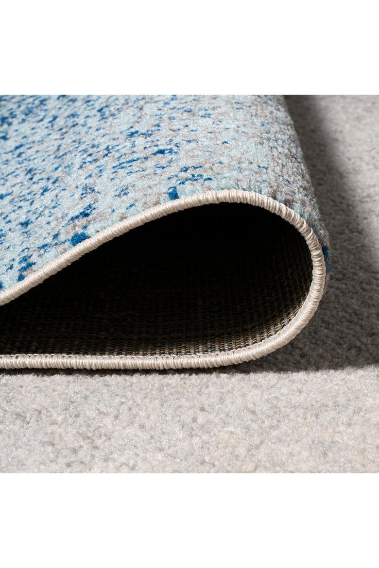 Shore Modern Gradient Area Rug, Alternate, color, Blue/Cream