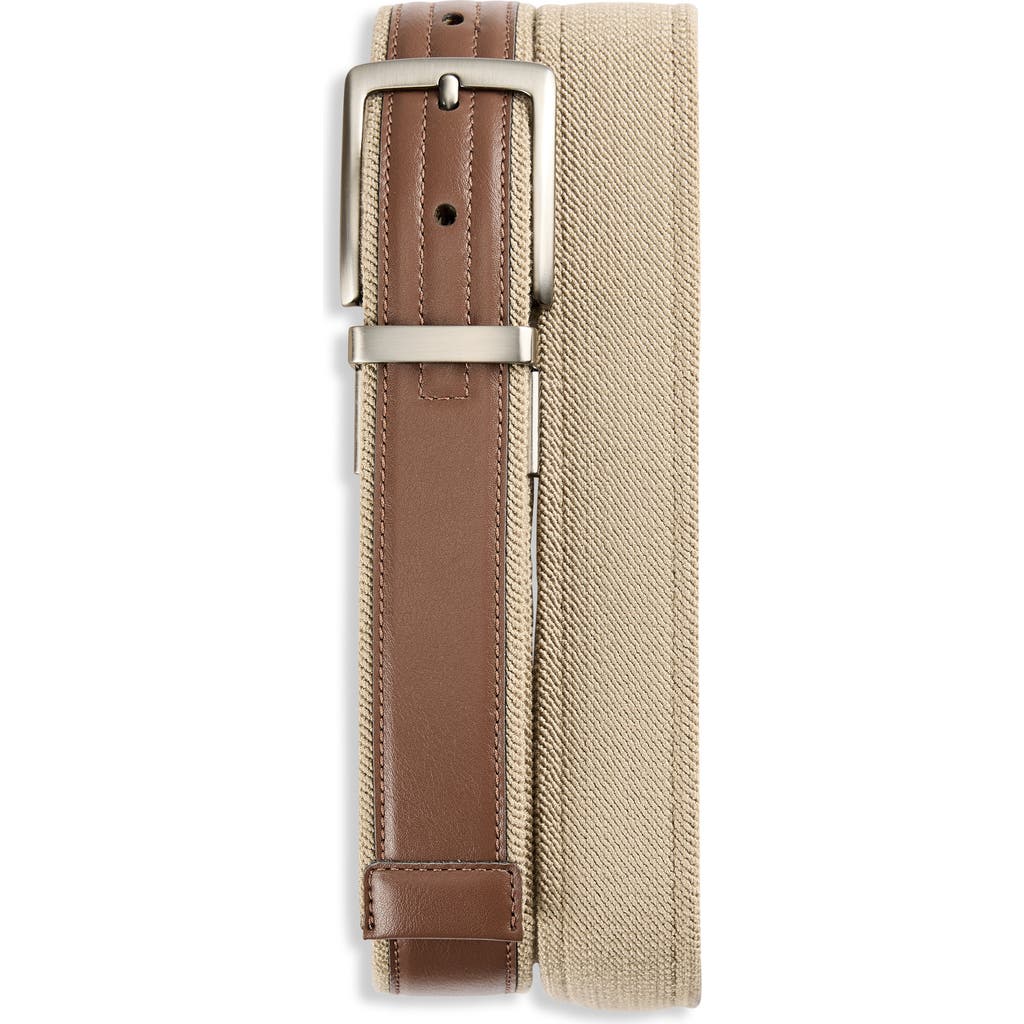 Harbor Bay By Dxl Big & Tall Reversible Belt In Brown