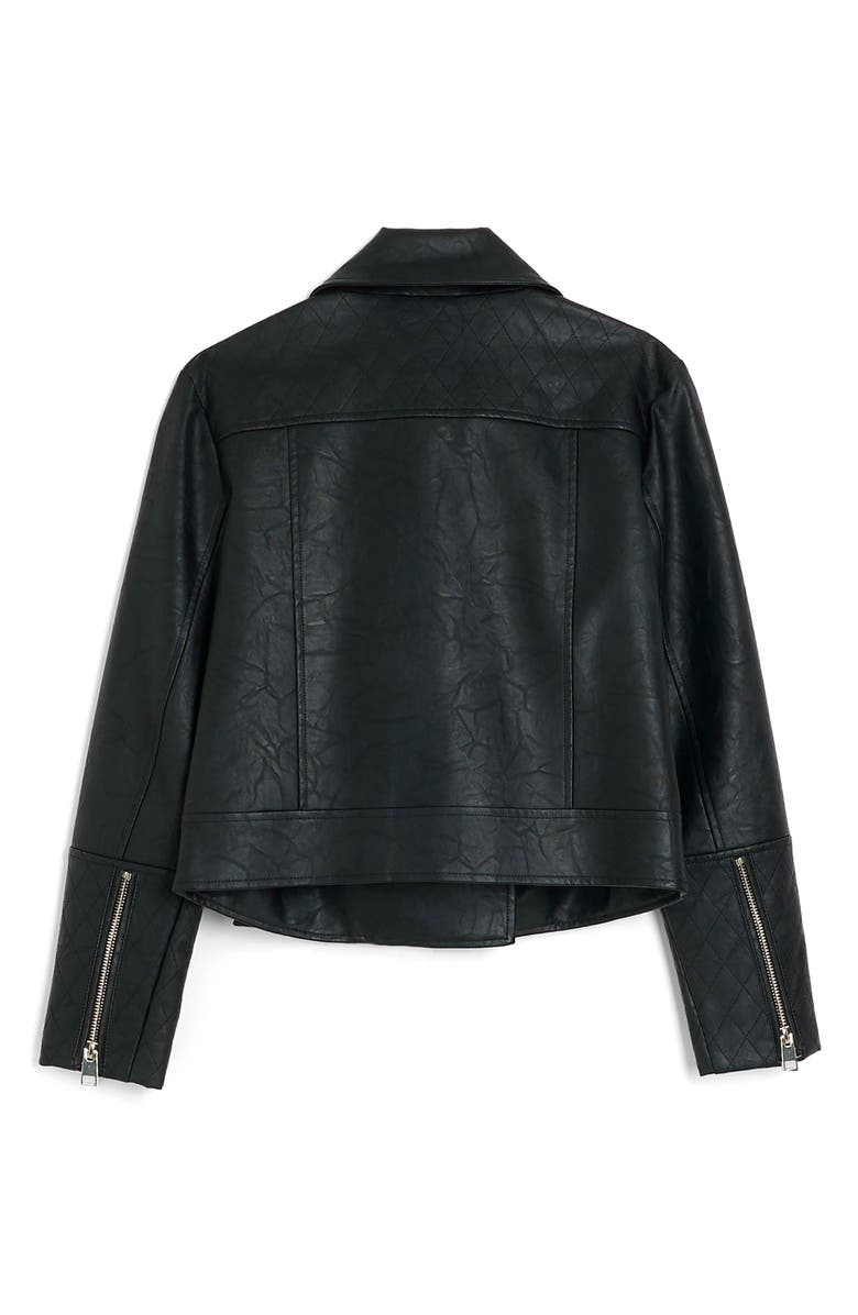 River Island Core Biker Jacket, Alternate, color,