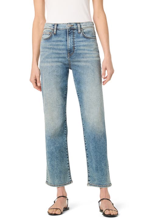 Noa High Waist Ankle Straight Leg Jeans (Odelay)