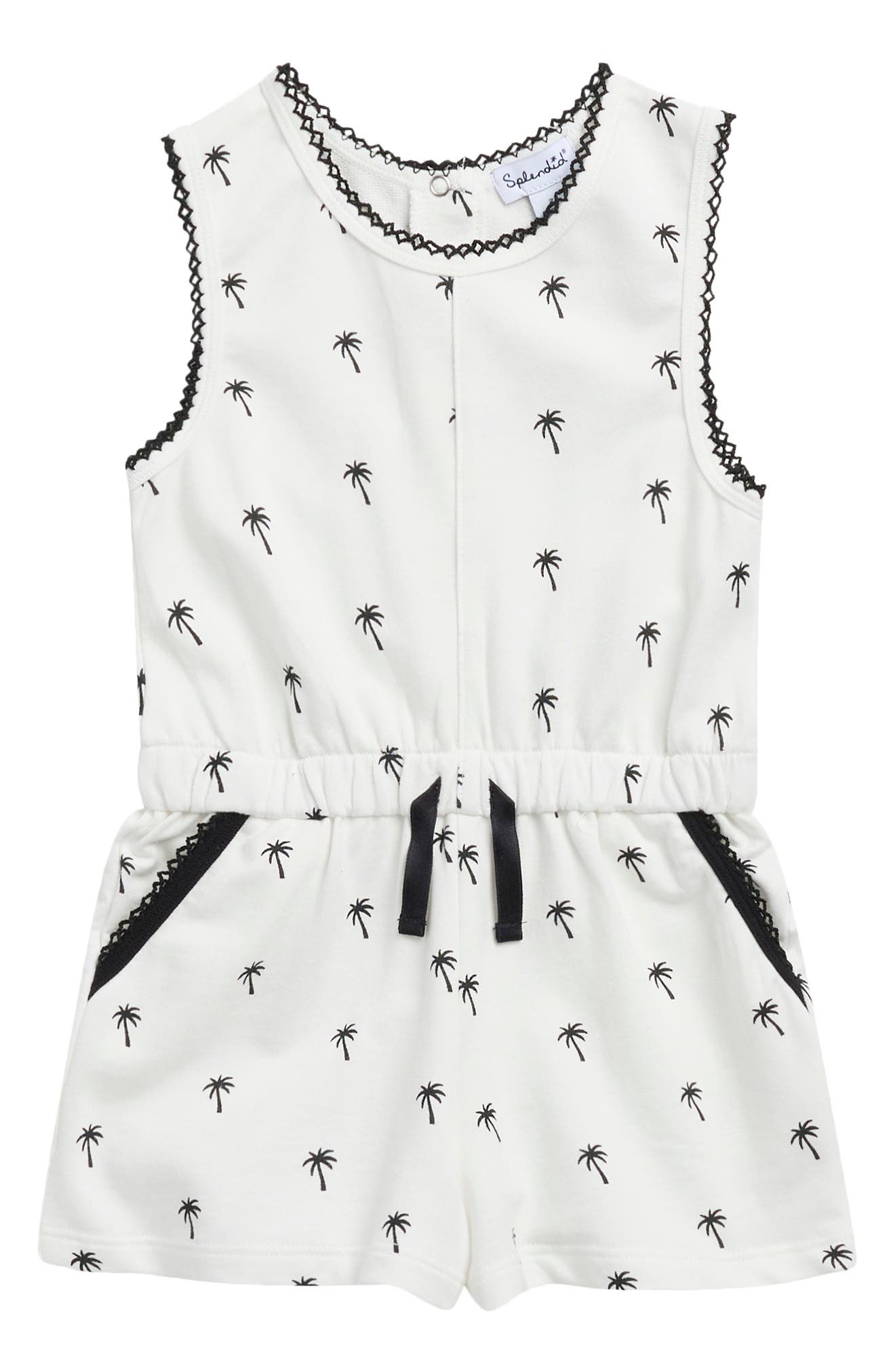 Splendid Kids' Pretty Palm Romper