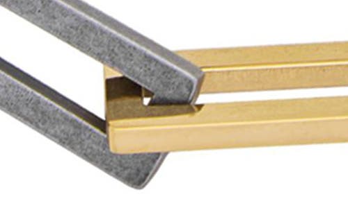 St. Moran Oversize Paper Clip Chain Necklace In Gold