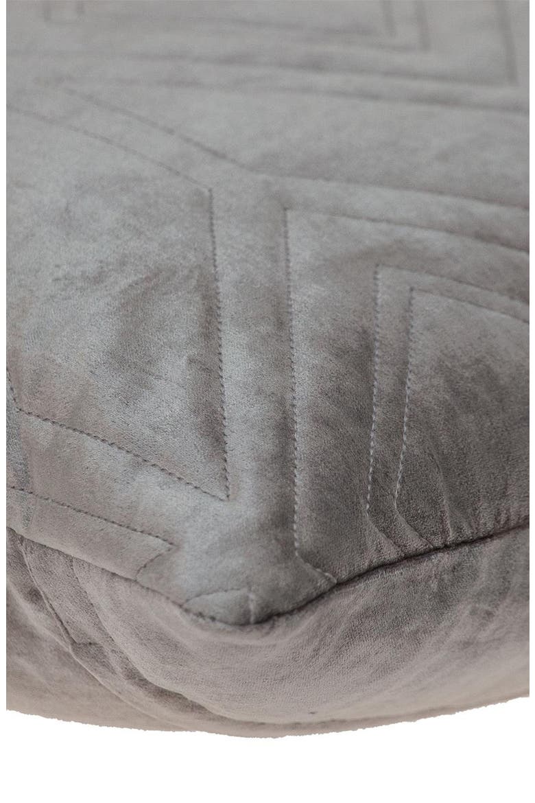Reta Diamond Quilted Throw Pillow, Alternate, color, TAUPE