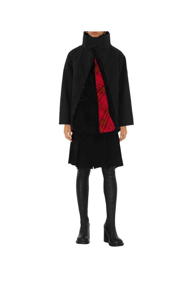 Burberry Detachable Warmer Cotton Parka, Alternate, color, 