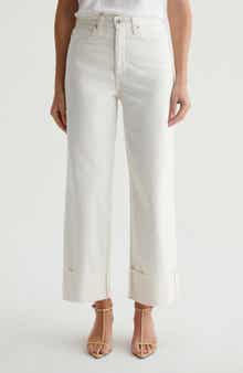 AG Kora High Waist Ankle Wide Leg Jeans