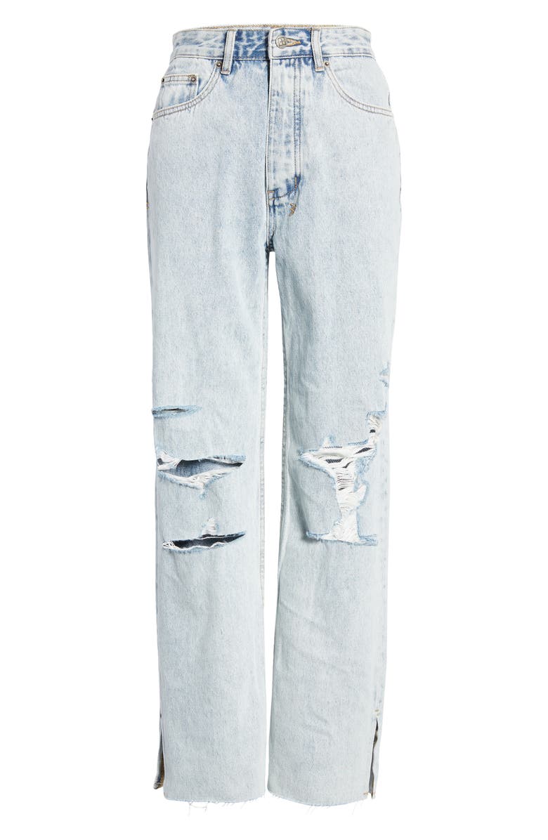 Ksubi Brooklyn Jean Muse Split Straight Leg Jeans, Alternate, color, 