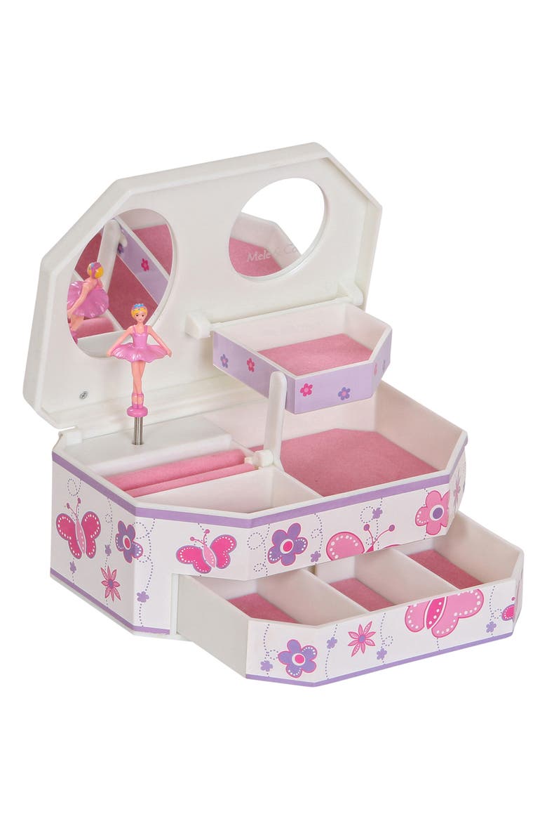 Mele and Co Kids' Jewelry Box, Alternate, color, Purple