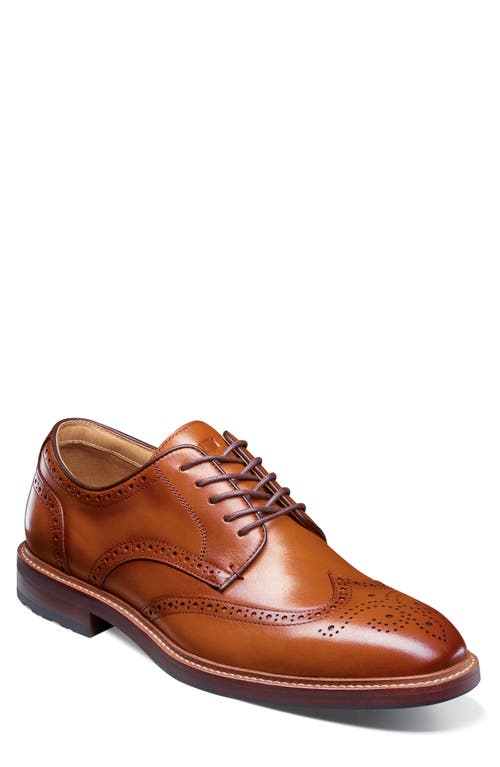 Florsheim Anthem Wingtip Blucher In Brown