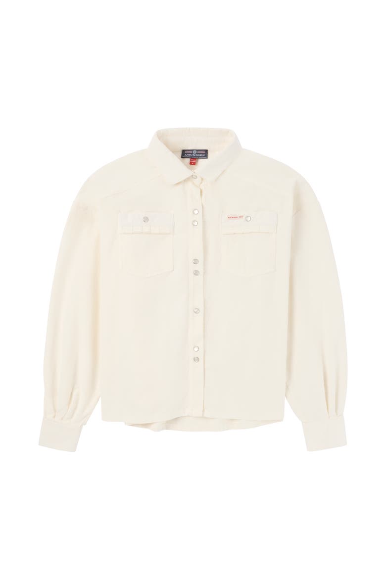 Wild Velvet Shirt, Main, color, White