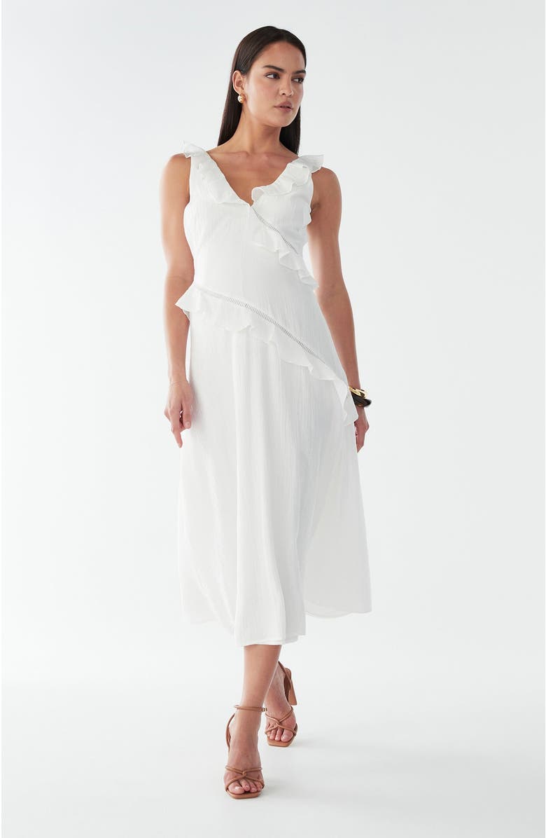 BWLDR Fallon Maxi Dress, Alternate, color, White