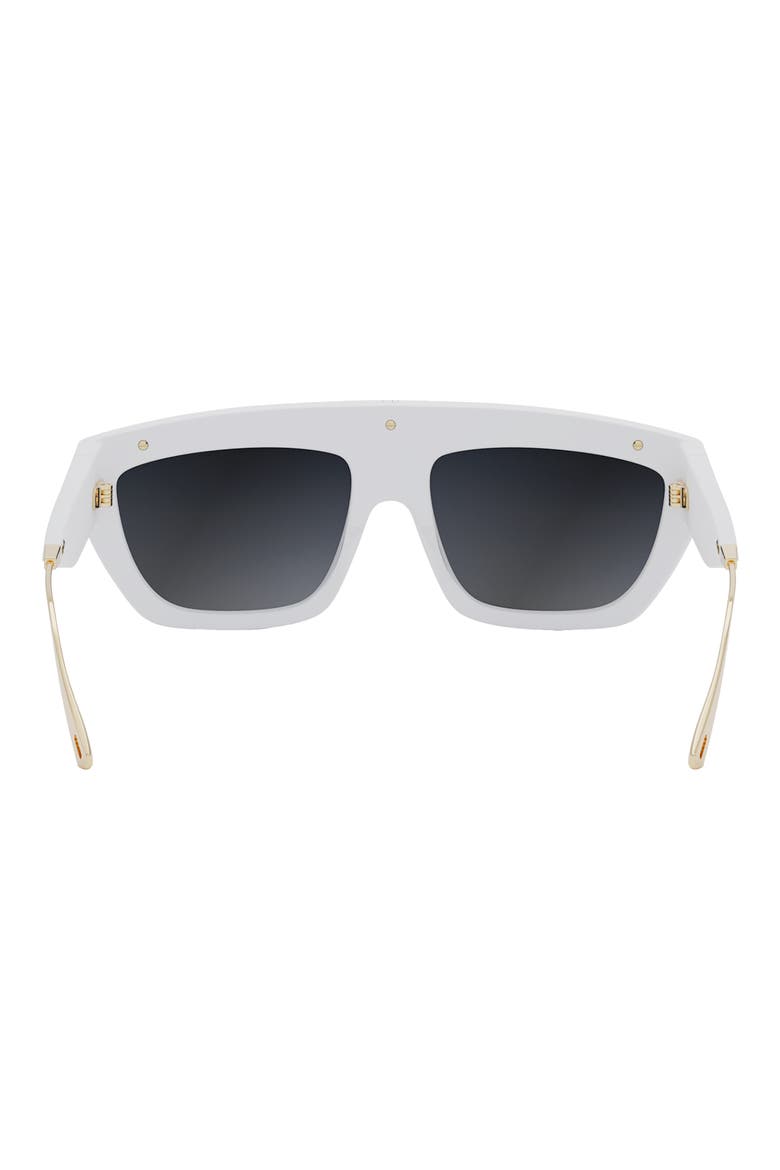'DiorClub M7U Mask Sunglasses, Alternate, color, WHITE/ OTHER / GRADIENT VIOLET