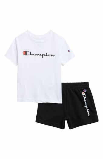 Champion Logo T-Shirt & Shorts Set
