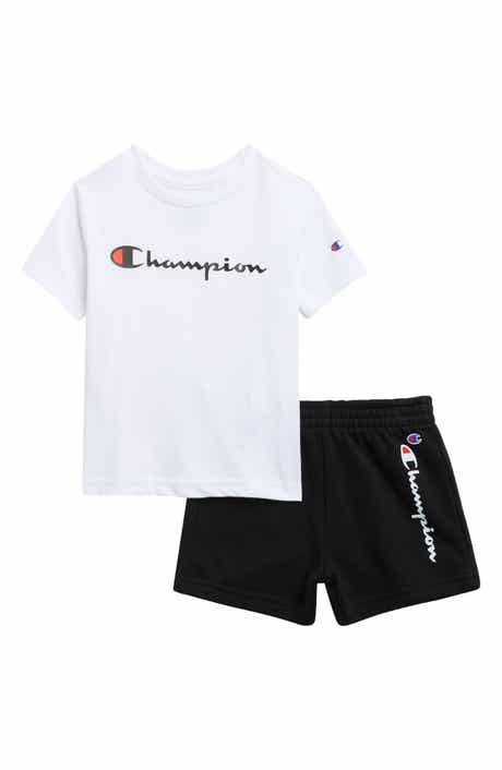 Champion Logo T-Shirt & Shorts Set
