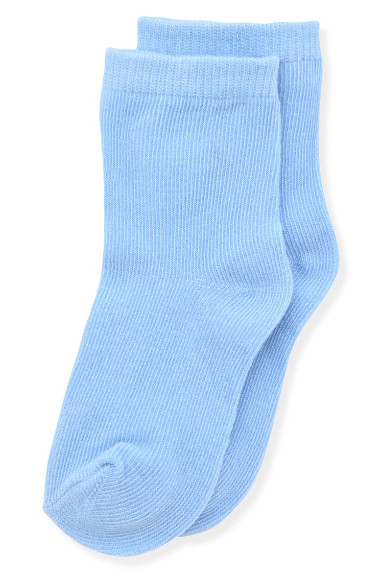 Fitted Two-Piece Pajamas & Socks Set, Alternate, color, NAVY