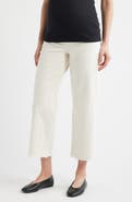 Madewell The Perfect Vintage Crop Flare Maternity Jeans