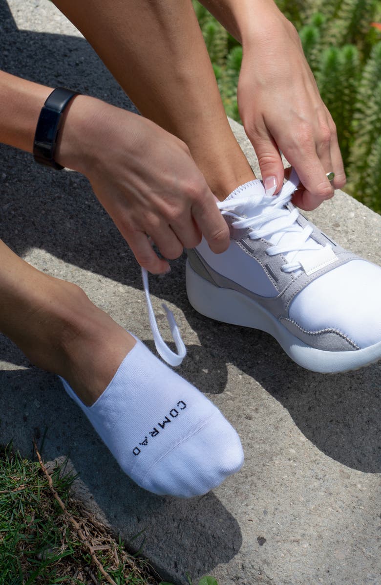 COMRAD No-Show Compression Socks, Alternate, color, 