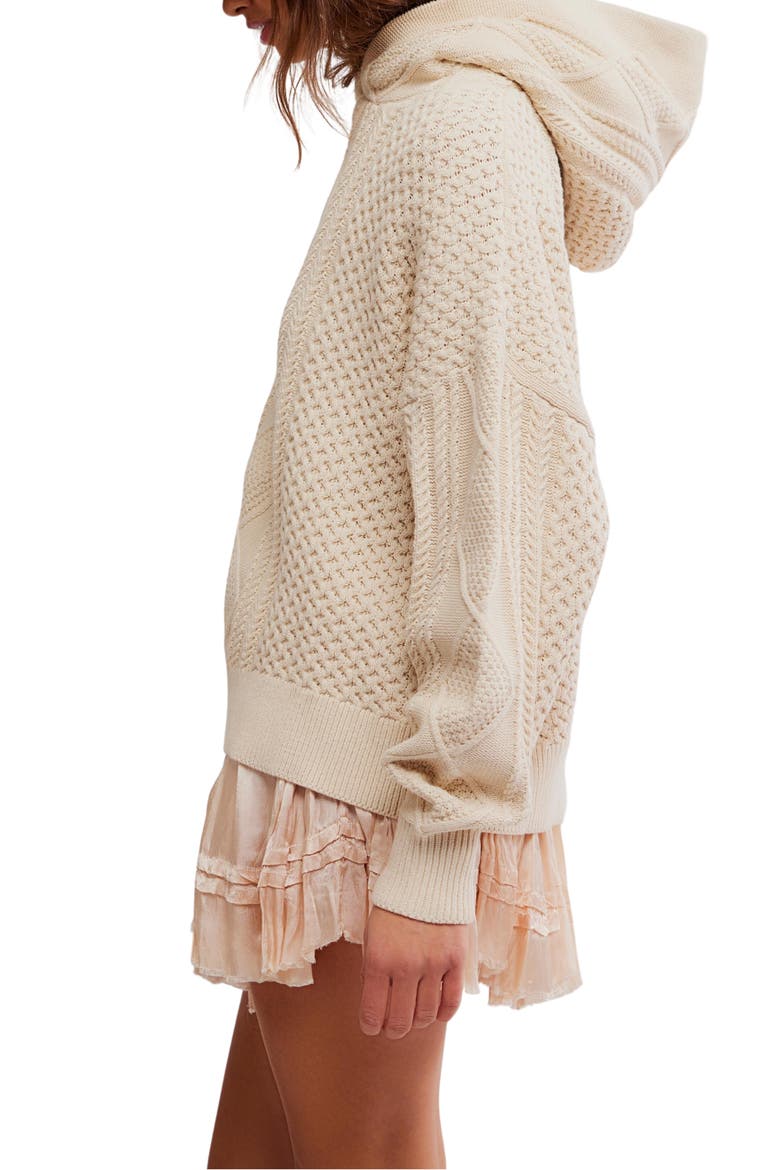 Explorer Hooded Sweater, Alternate, color, MACADAMIA