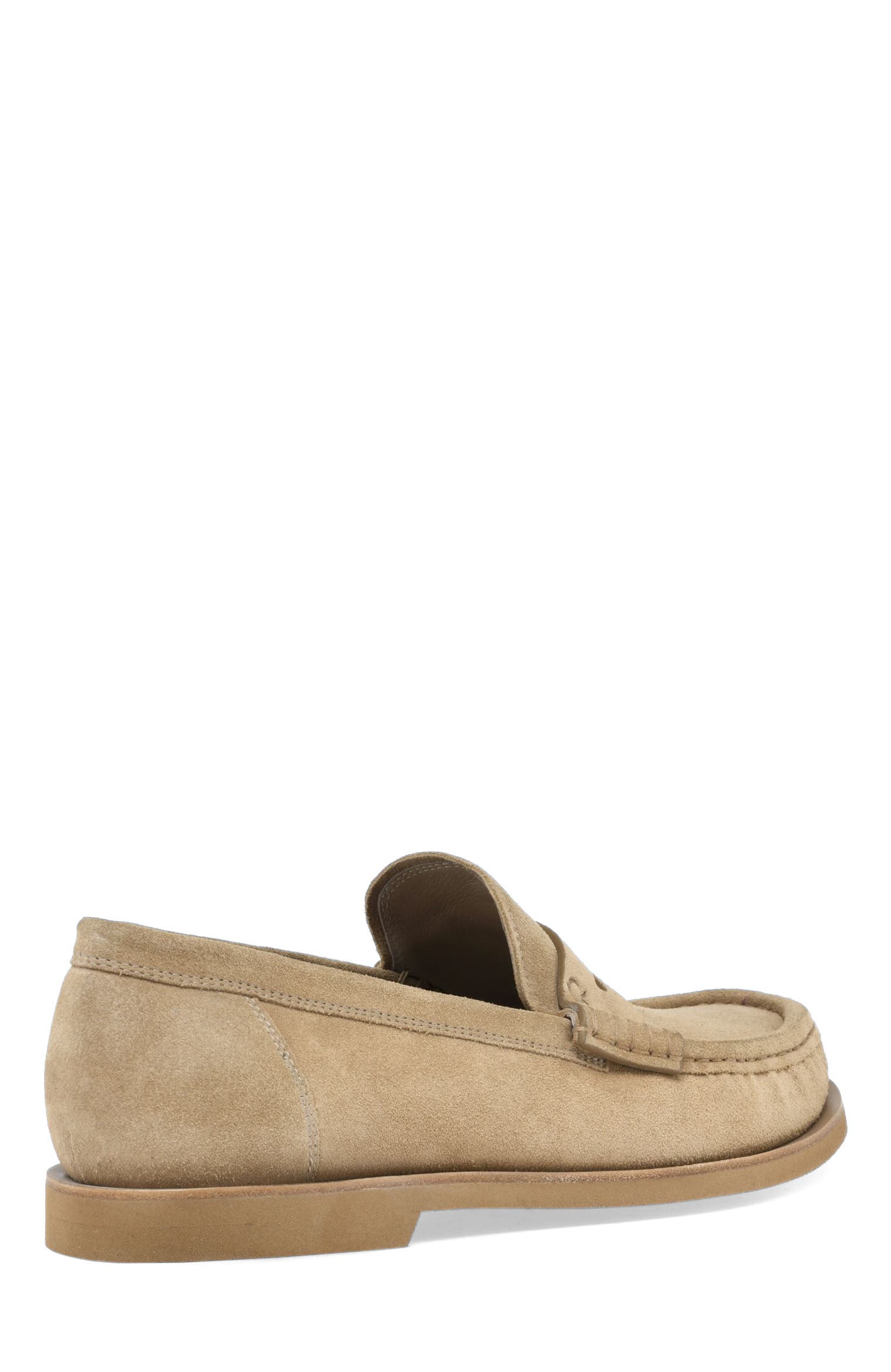Gianvito Rossi Vernon Mocassin, Alternate, color, Brown Suede Leather