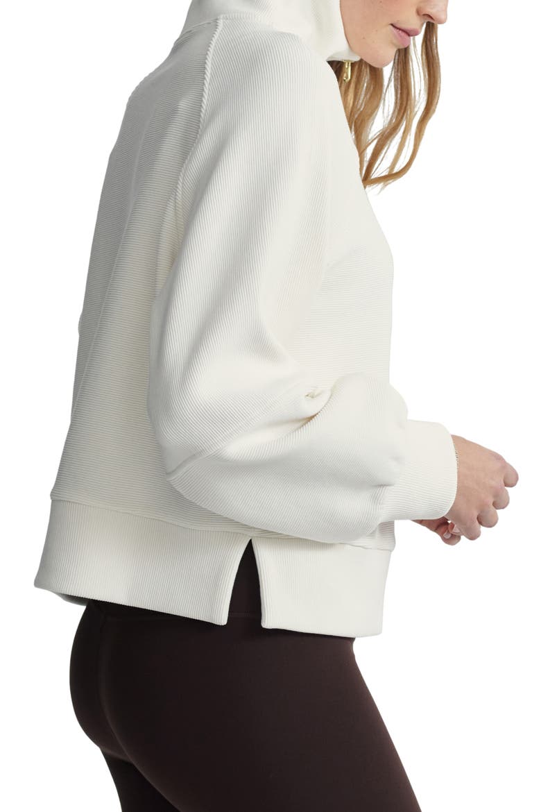 Milano Half-Zip Sweatshirt, Alternate, color, IVORY