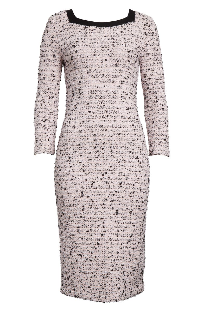 St. John Collection Donna Tweed Sheath Dress, Alternate, color, 