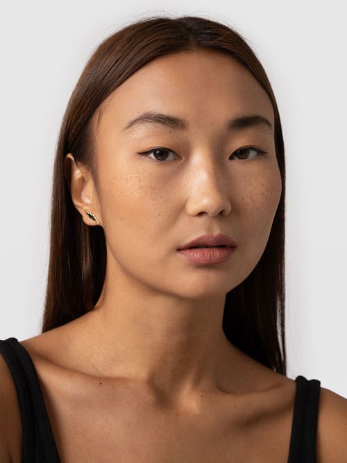 Saint + Sofia Lightning Earrings In Gold
