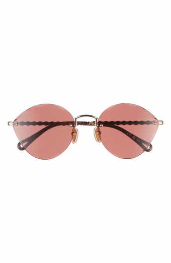 Chloé 58mm Novelty Round Sunglasses