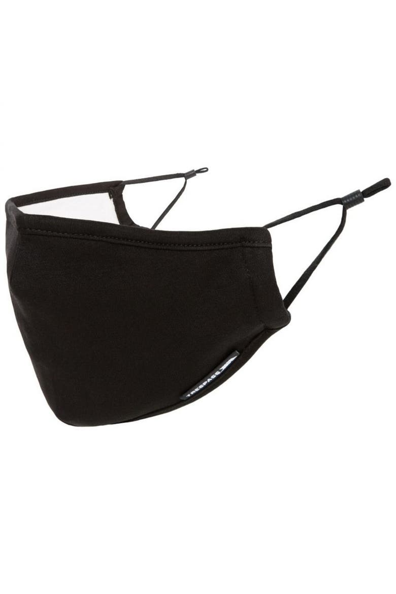 Cotton Face Mask, Alternate, color, Black