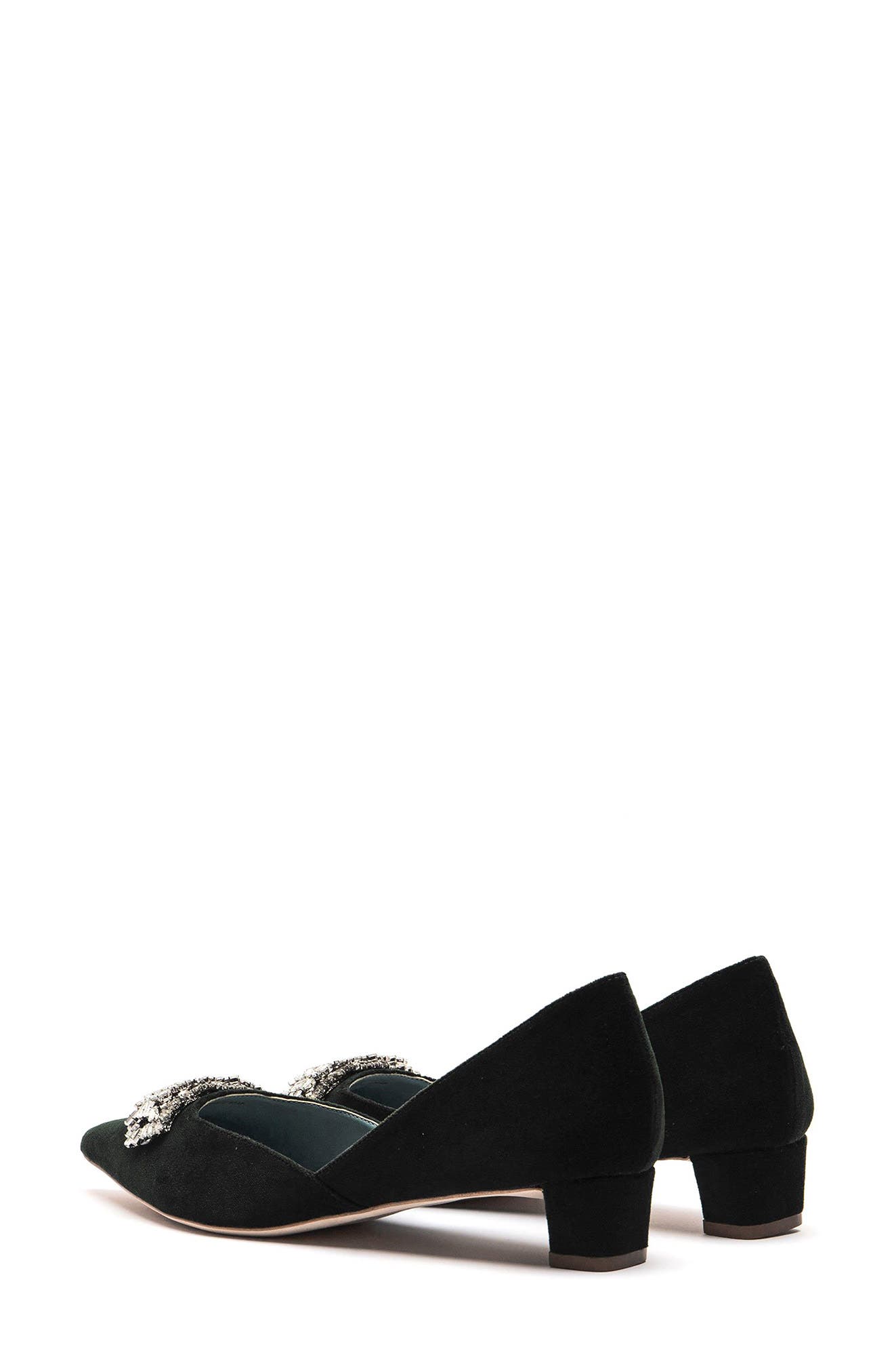 Frances Valentine Paula d'Orsay Pump, Alternate, color, Black