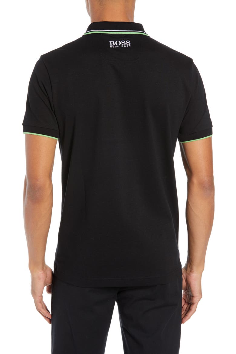 Paddy Regular Fit Polo, Alternate, color, BLACK