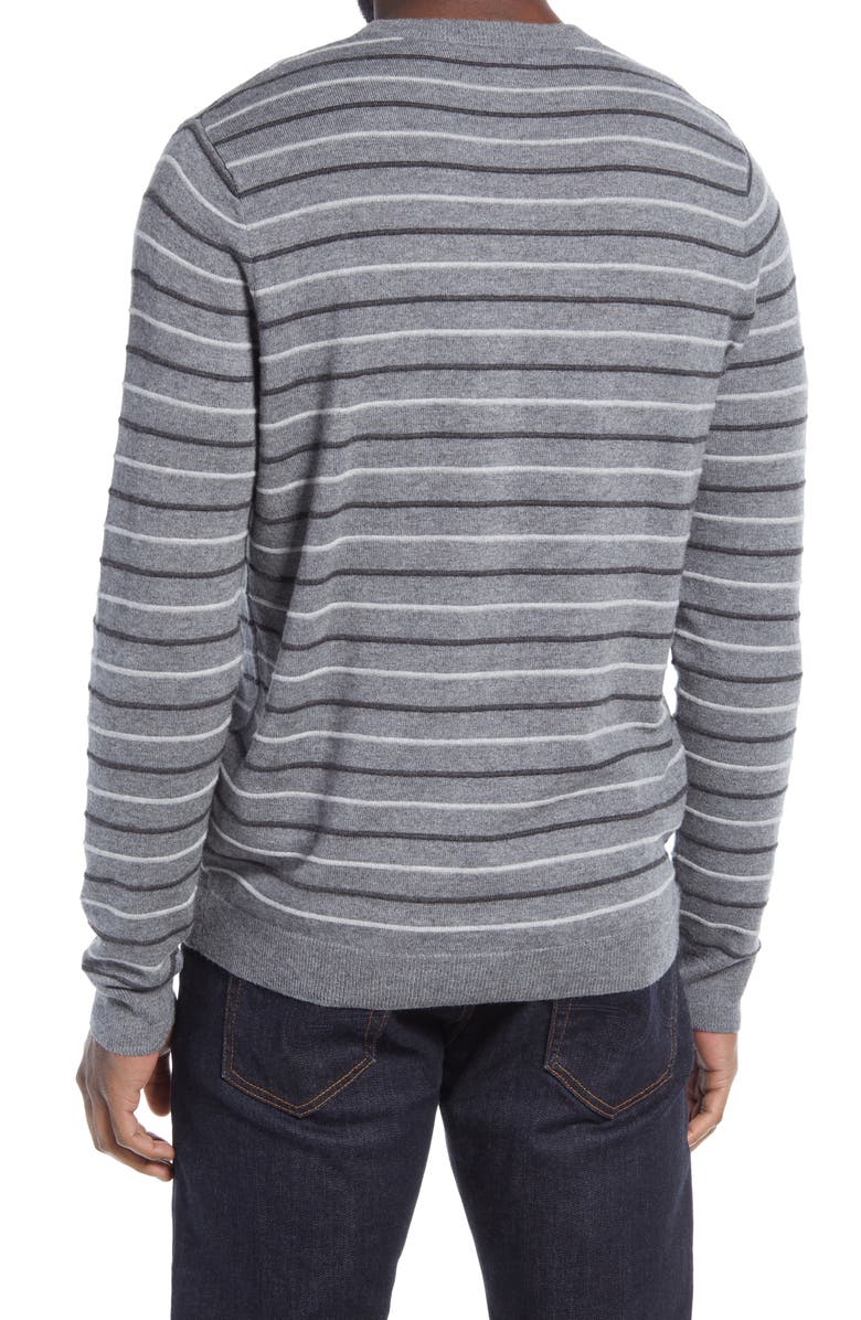 Nordstrom Stripe Crewneck Sweater, Alternate, color, 