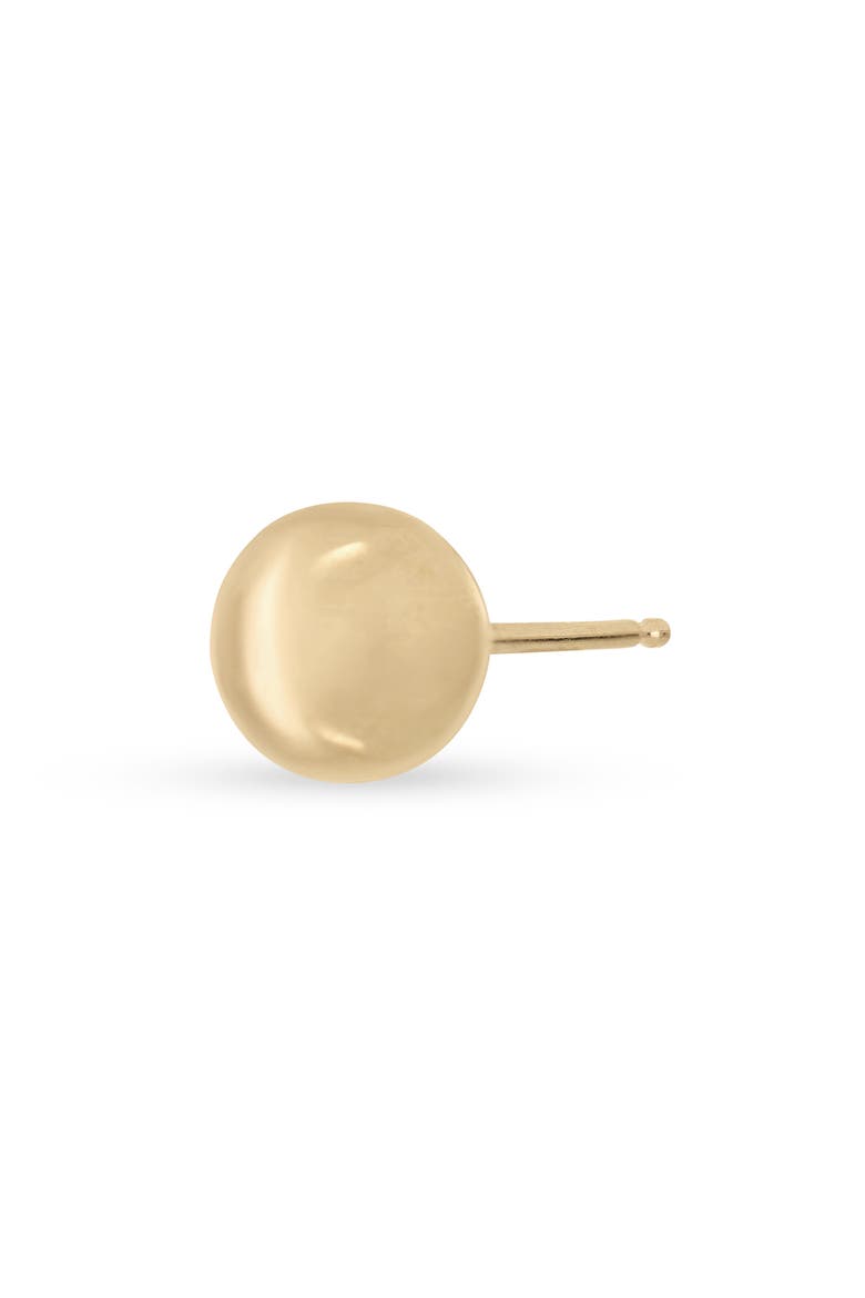 14k Gold 6mm Ball Stud Earrings, Alternate, color, 14K YELLOW GOLD