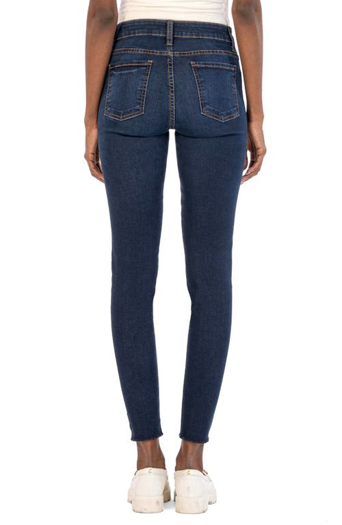 Kut From The Kloth Donna High Waist Ankle Skinny Jeans In Blue