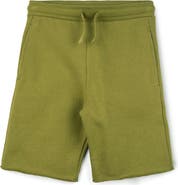 Mightly Organic Cotton Fleece Knee Shorts