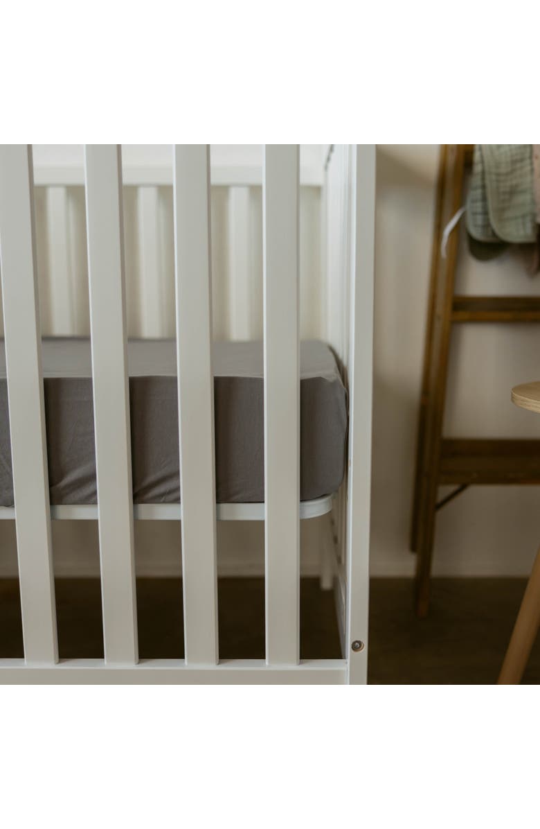 Parker Baby Co. Crib Sheets, Alternate, color, Pewter